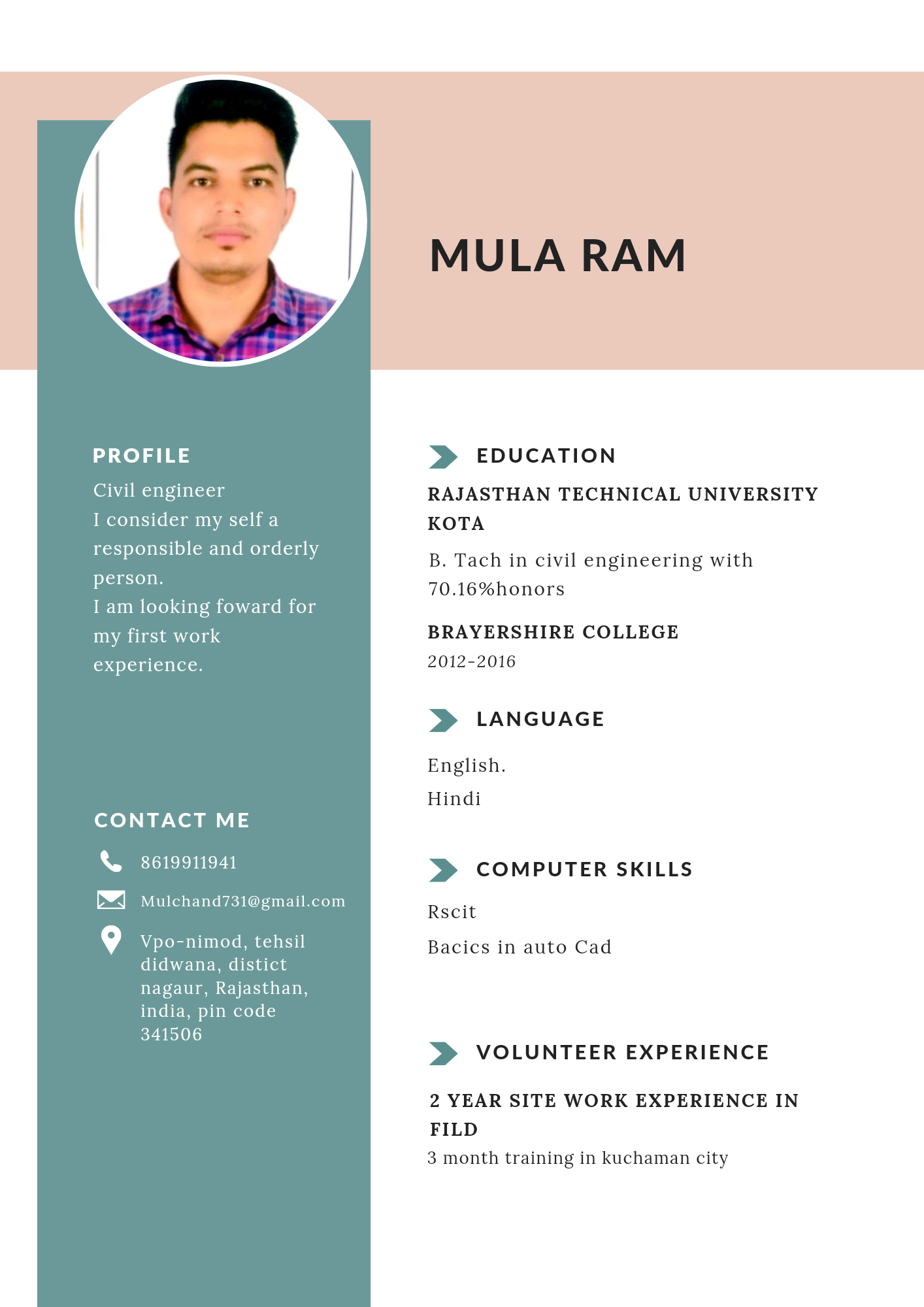 MULA RAM - Applydubaijob.com