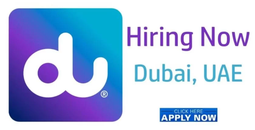 Apply For Exciting Du Careers 2025: Latest Telecom Job Openings in Dubai