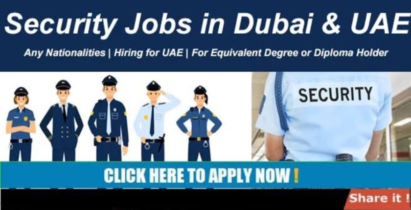 Security Guard Jobs in Dubai 2025 Walk in Interview Alert