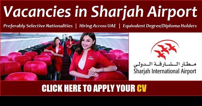 Sharjah Airport Careers 2025 | Latest Sharjah Airport Job Vacancies