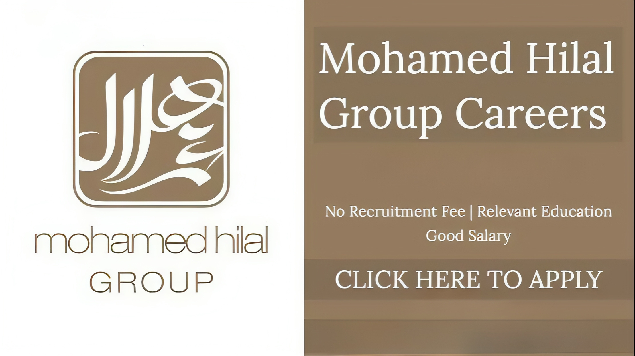 Mohamed Hilal Group Careers Walk in Interview in Dubai 2025