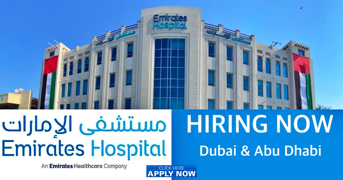 Emirates Hospitals Group Careers 2025 For Nurses & Admins